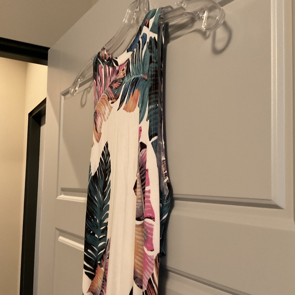 Our Tropical Cutout Midi Dress - Picture 3 of 7